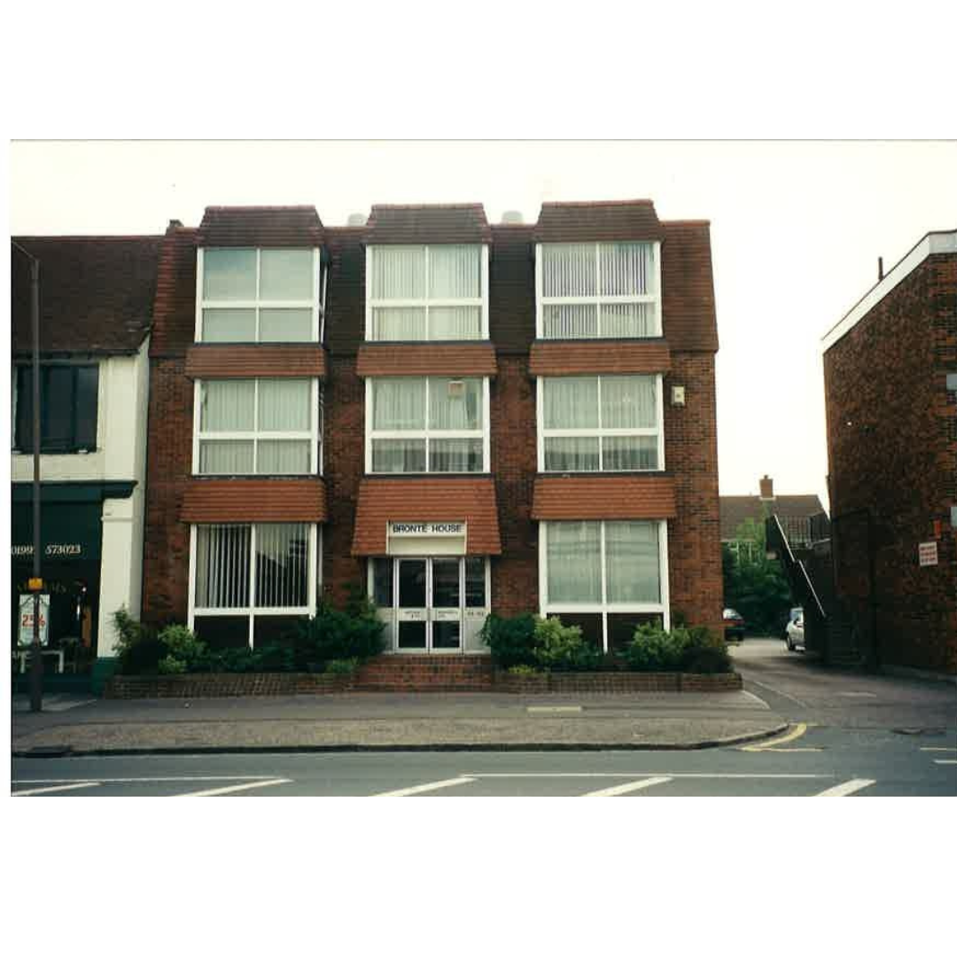 Front of building AB AB
